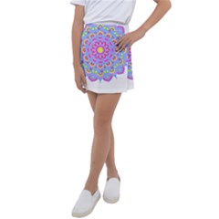 Mandala T- Shirt Mandala Art T- Shirt Kids  Tennis Skirt by maxcute