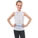 Origami Crane T- Shirt Flying Origami Carne T- Shirt Kids  Sleeveless Polo Tee View1