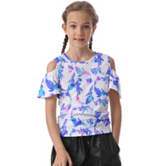 Pattern T- Shirtpattern T- Shirt Kids  Butterfly Cutout Tee by maxcute