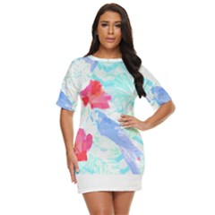 Tropical T- Shirt Tropical Attractive Forest T- Shirt Just Threw It On Dress by maxcute