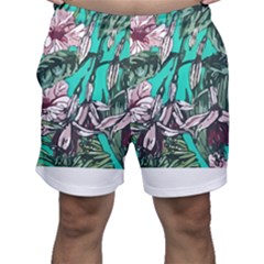 Tropical T- Shirt Tropical Fashion Aloha T- Shirt Men s Shorts