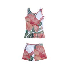 Tropical T- Shirt Tropical Fashion Florealense T- Shirt Kids  Boyleg Swimsuit by maxcute