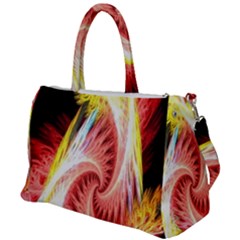 Fractalflowers Duffel Travel Bag by Sparkle