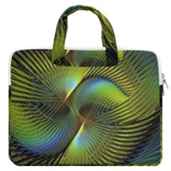 Digitalart  Waves Macbook Pro 13  Double Pocket Laptop Bag by Sparkle