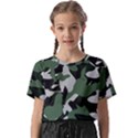 Camouflage Camo Army Soldier Pattern Military Kids  Basic Tee View1