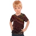 Fractal Pattern Geometric Pattern Kids  Sports Tee View1