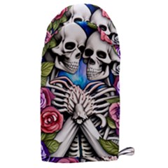 Floral Skeletons Microwave Oven Glove by GardenOfOphir