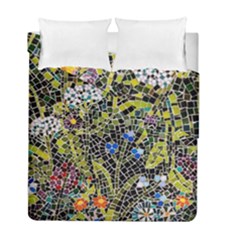 Mosaic Background Pattern Texture Duvet Cover Double Side (full/ Double Size) by Ravend