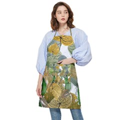 Sheet Autumn Color Drawing Pocket Apron by Ravend