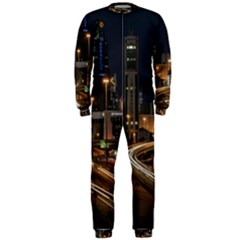 Skyscrapers Buildings Skyline Onepiece Jumpsuit (men) by Ravend