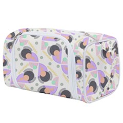 Pattern Pastel Drawing Art Toiletries Pouch by Uceng