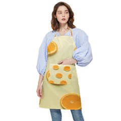 Fruite Orange Pocket Apron by artworkshop