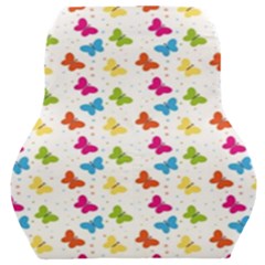 Butterfly Pattern Design Wallpaper Background Car Seat Back Cushion  by Ravend