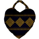 Abstract Antique Architecture Art Artistic Artwork Giant Heart Shaped Tote View2
