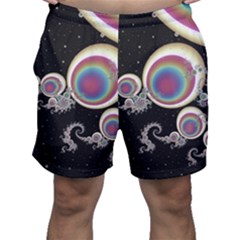 Fractal Math Abstract Abstract Art Digital Art Men s Shorts by Ravend