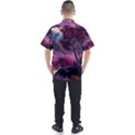 Landscape Landscape Painting Purple Purple Trees Men s Short Sleeve Shirt View2