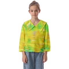 Colorful Multicolored Maximalist Abstract Design Kids  Sailor Shirt by dflcprintsclothing