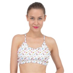 Easter Bunny Pattern Hare Easter Bunny Easter Egg Basic Training Sports Bra by Ravend