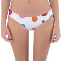 Polka Dot Reversible Hipster Bikini Bottoms by 8989