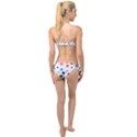 Polka Dot Twist Bandeau Bikini Set View2