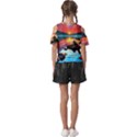 Gorgeous Sunset Kids  Butterfly Cutout Tee View2