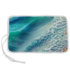 Pastel Beach Wave Pen Storage Case (s) by GardenOfOphir