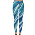 Blue Ocean Waves Inside Out Leggings View4