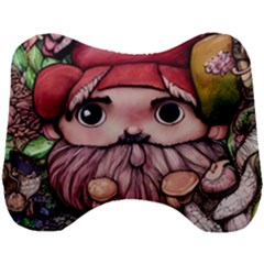 Shroom Glamour Head Support Cushion by GardenOfOphir