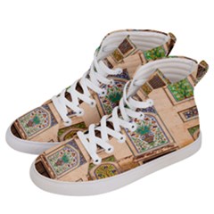 Mosque Women s Hi-top Skate Sneakers by artworkshop