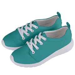 Verdigris Blue	 - 	lightweight Sports Shoes by ColorfulShoes