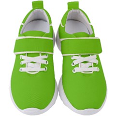 Alien Green	 - 	velcro Strap Shoes by ColorfulShoes