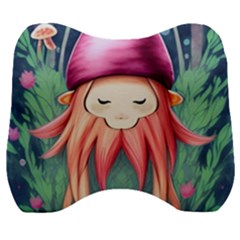 Toadstool Necromancy Mojo Velour Head Support Cushion by GardenOfOphir