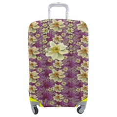 Lotus Flowers In Nature Will Always Bloom For Their Rare Beauty Luggage Cover (medium) by pepitasart