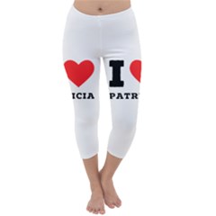 I Love Patricia Capri Winter Leggings  by ilovewhateva