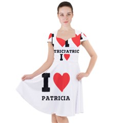 I Love Patricia Cap Sleeve Midi Dress by ilovewhateva