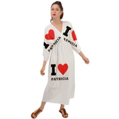 I Love Patricia Grecian Style  Maxi Dress by ilovewhateva