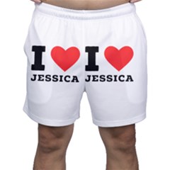 I Love Jessica Men s Shorts by ilovewhateva