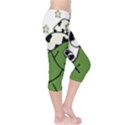 Frog with a cowboy hat Capri Leggings  View4