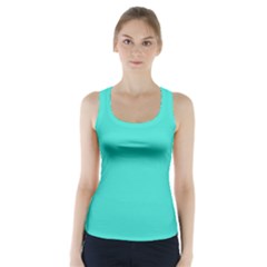 Turquoise	 - 	racer Back Sports Top by ColorfulSportsWear