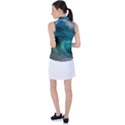 Tsunami Waves Ocean Sea Water Rough Seas Women s Sleeveless Polo Tee View2