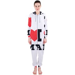 I Love Amy Hooded Jumpsuit (ladies) by ilovewhateva