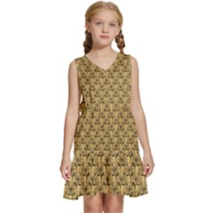 Flowers Kids  Sleeveless Tiered Mini Dress by Sparkle