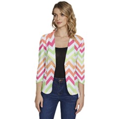 Pattern 39 Women s One-button 3/4 Sleeve Short Jacket