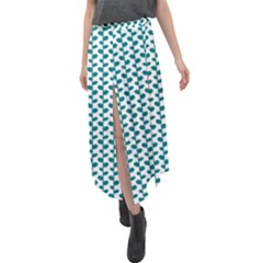 Pattern 56 Velour Split Maxi Skirt by GardenOfOphir