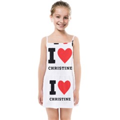 I Love Christine Kids  Summer Sun Dress by ilovewhateva