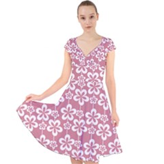 Pattern 107 Cap Sleeve Front Wrap Midi Dress by GardenOfOphir