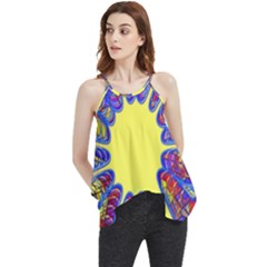 Explosion Big Bang Colour Structure Flowy Camisole Tank Top by Semog4