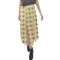 Pattern 145 Velour Split Maxi Skirt by GardenOfOphir