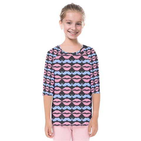 Pattern 172 Kids  Quarter Sleeve Raglan Tee by GardenOfOphir