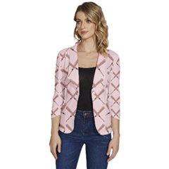 Pattern 185 Women s One-button 3/4 Sleeve Short Jacket